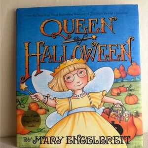 Queen of Halloween Mary engelbreit signed picture book
